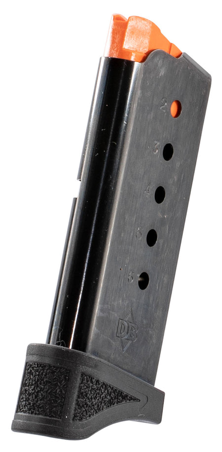 Diamondback DB9 Gen 4 9mm Luger 6-Round Blued Steel Pistol Magazine with Finger Extension