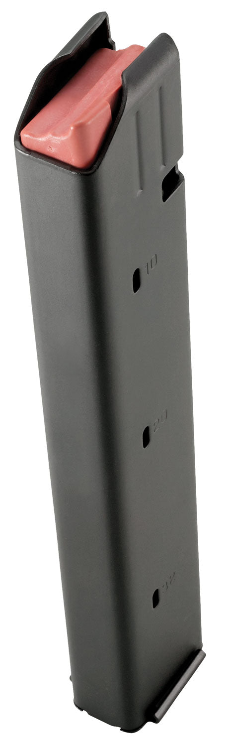 DuraMag SS 9mm Luger Colt Pattern 32 Round AR-15 Detachable Magazine Orange Follower
