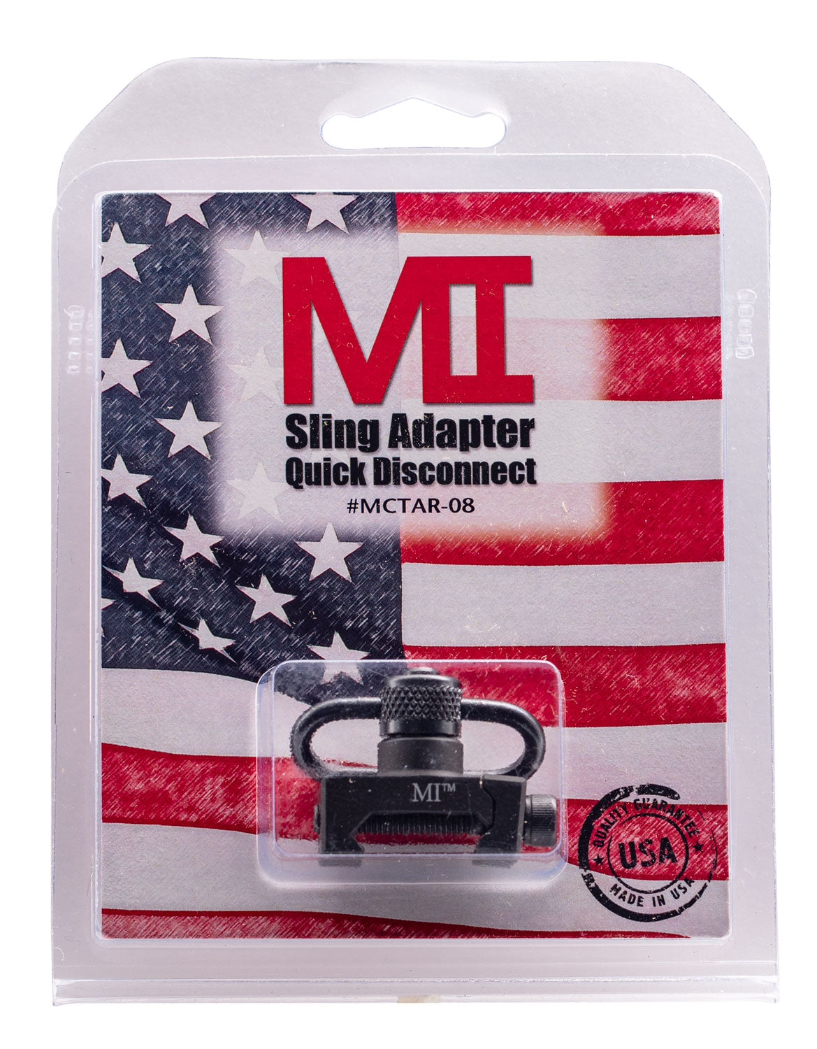 Midwest Industries MCTAR08 QD Sling Adapter – Black 6061 Aluminum for Picatinny Rail