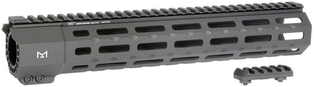 Midwest Industries MISP12M AR-15 SP-Series 12.625" Handguard Black Anodized 6061 Aluminum Suppressor Ready