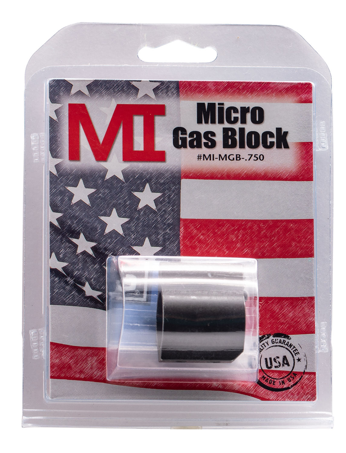 Midwest Industries MIMGB750 .750" Micro Gas Block 4140 Steel for Handguards