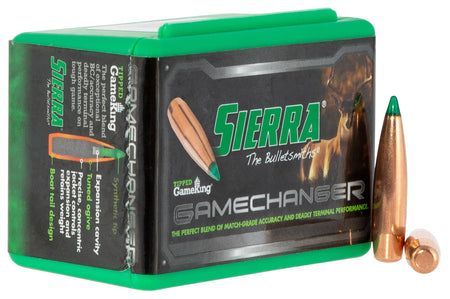 Sierra 4100T Tipped GameKing 6mm Caliber 90 Grain HPBT Bullets 50/Box