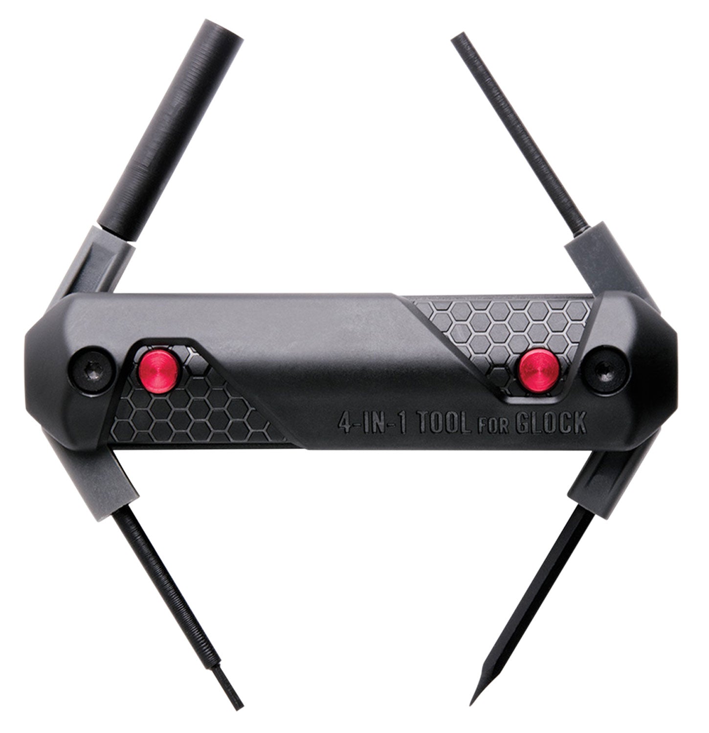 Real Avid AVGLOCK41 Four-in-One Black Handgun Armorer Tool for Glock