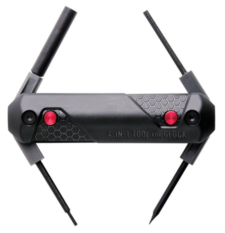 Real Avid AVGLOCK41 Four-in-One Black Handgun Armorer Tool for Glock