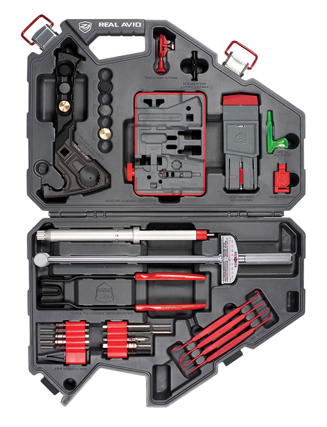 Real Avid AVAR15AMK AR-15 Gunsmithing Armorer's Master Kit with Case