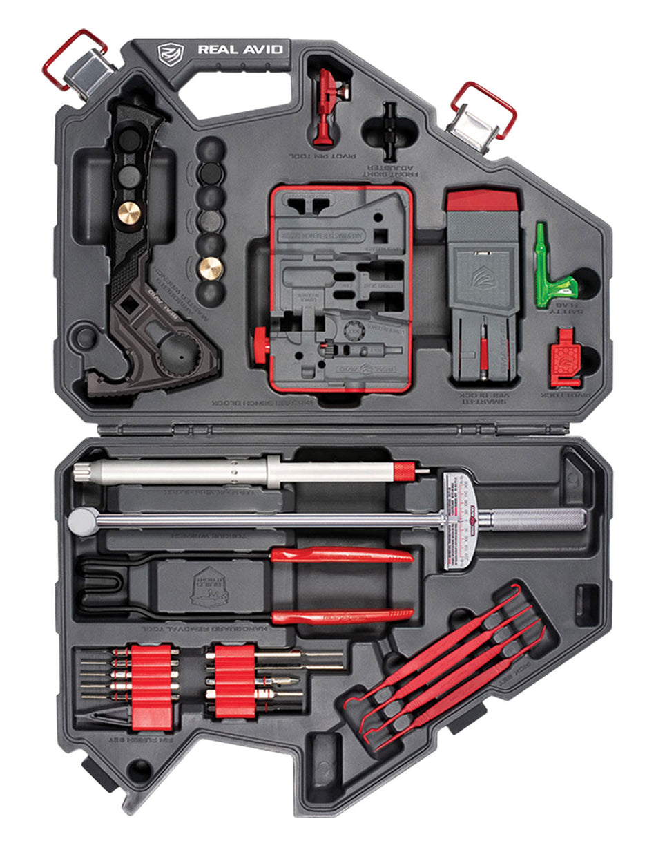 Real Avid AVAR15AMK AR-15 Gunsmithing Armorer's Master Kit with Case