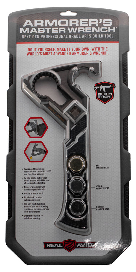 Real Avid AVAR15AMW Stainless Steel Armorer's Master Wrench AR-15