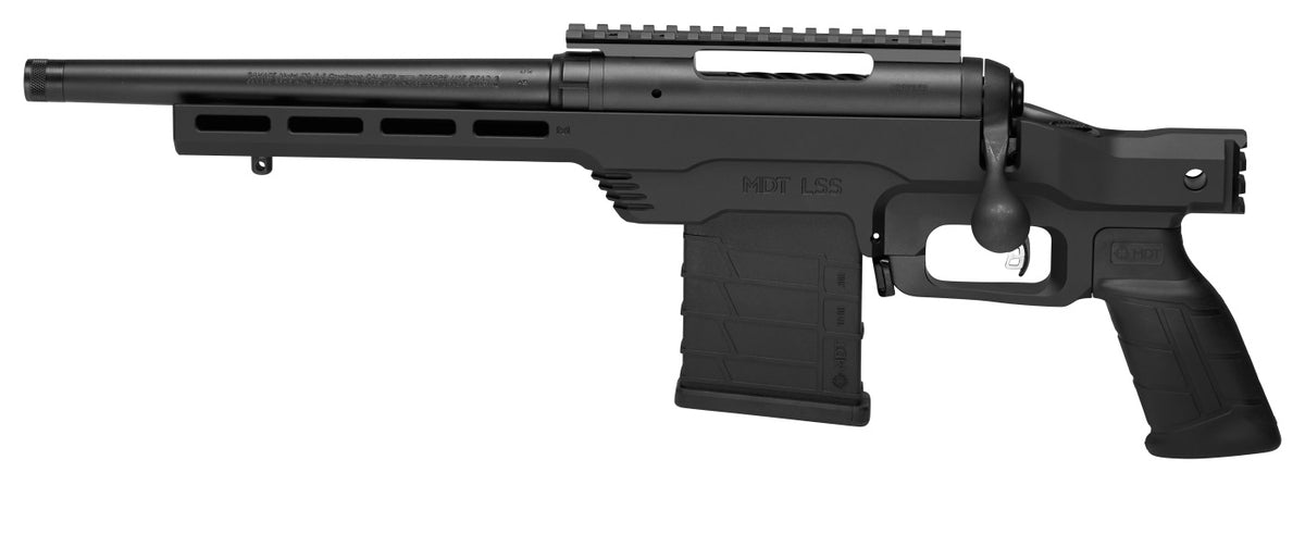 Savage Arms 57799 110 PCS 350 Legend 10+1 10.50" Matte Black Carbon Steel/Black Rubber Grips Left Hand
