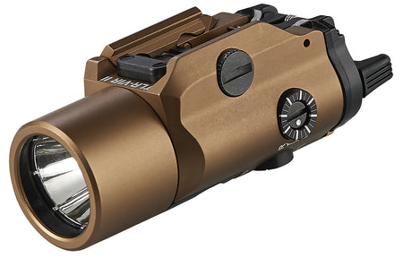 Streamlight 69191 TLR-VIR II Tactical Weapon Illuminator, IR LED/Laser, 300 Lumens, Coyote