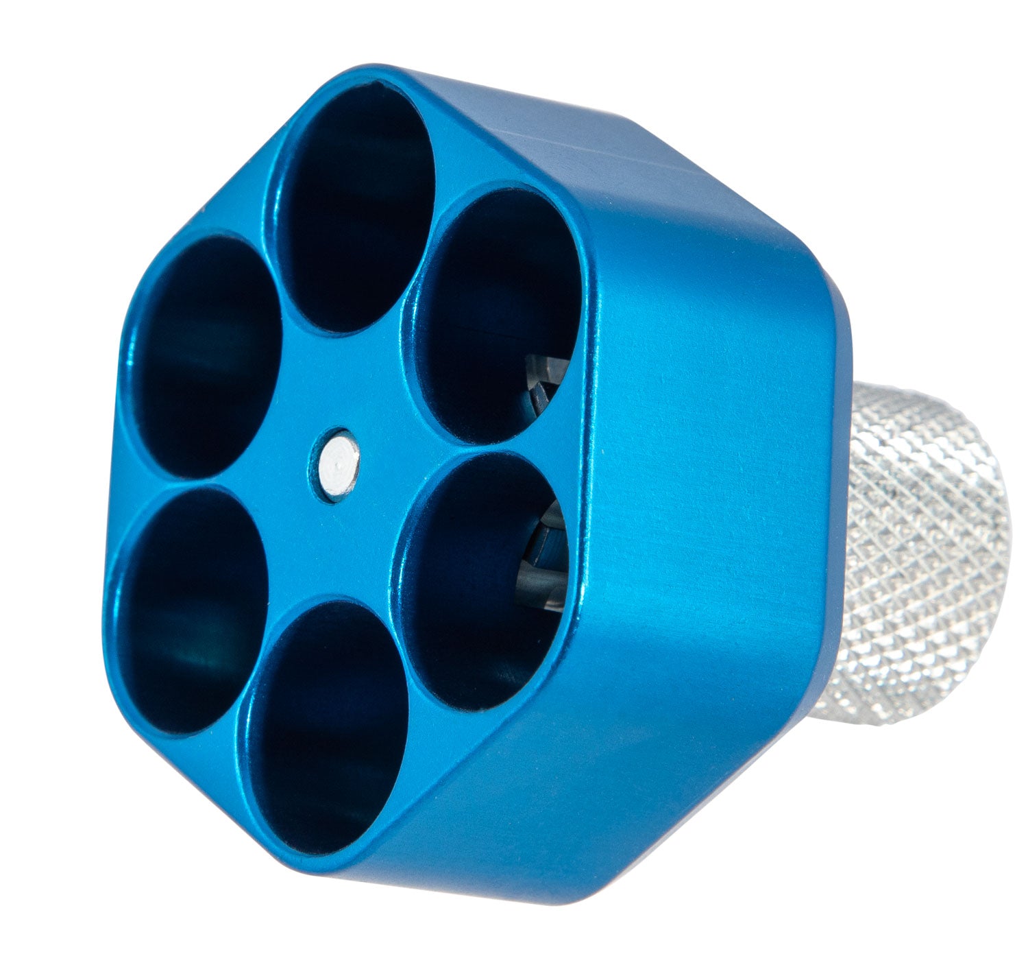 Pachmayr 02655 Aluminum Competition Speedloader with Blue Finish S&W N Frame 6rds
