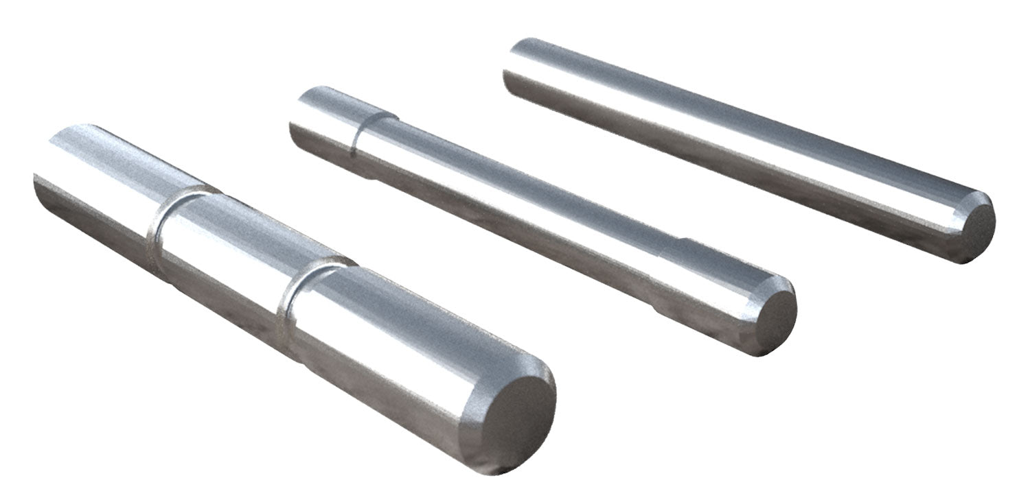 Rival Arms RA60G101T Glock Gen3 CNC Titanium Frame Pin Kit Silver Finish