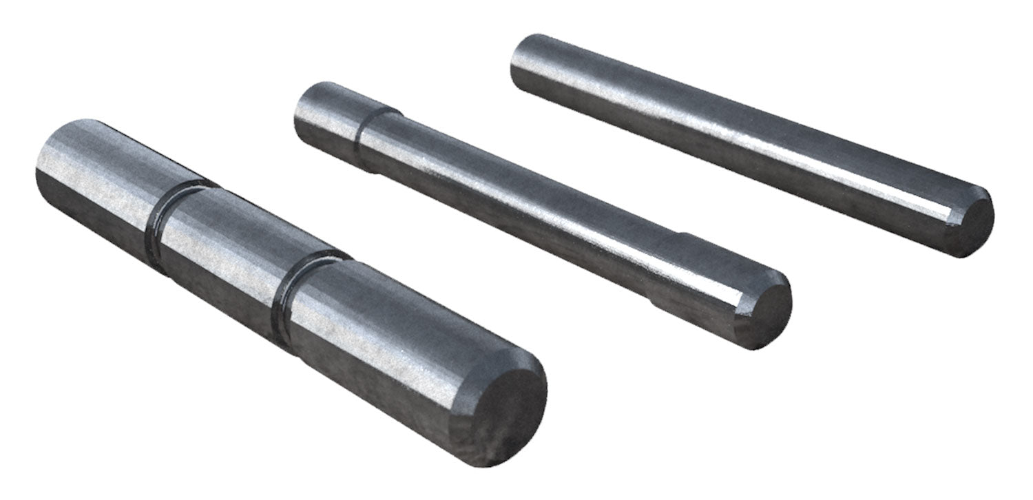 Rival Arms RA60G101S Glock Gen3 CNC Stainless Steel Frame Pin Kit Silver Finish