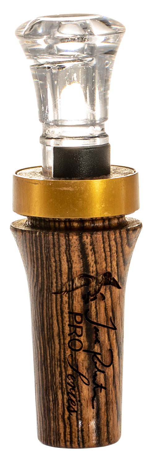 Duck Commander DCPROB Bocote Pro Series Double Reed Open Duck Call, Brown Wood