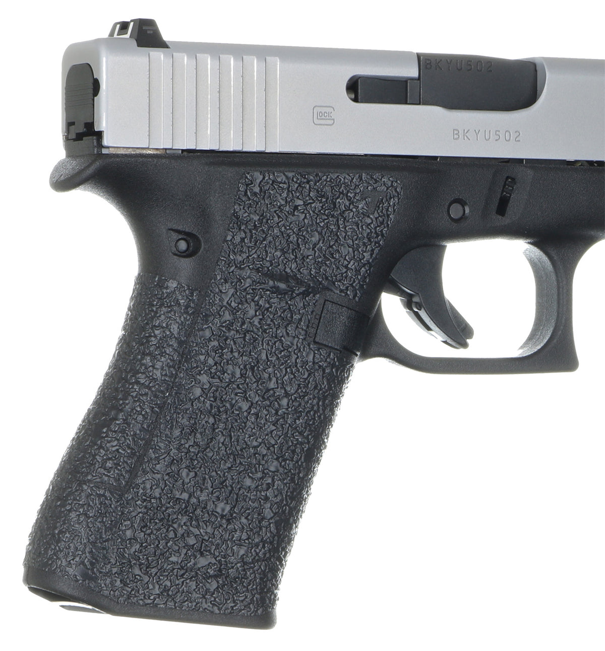Talon Grips 385R Glock 43X/48 Textured Rubber Stick-On Grip, Black
