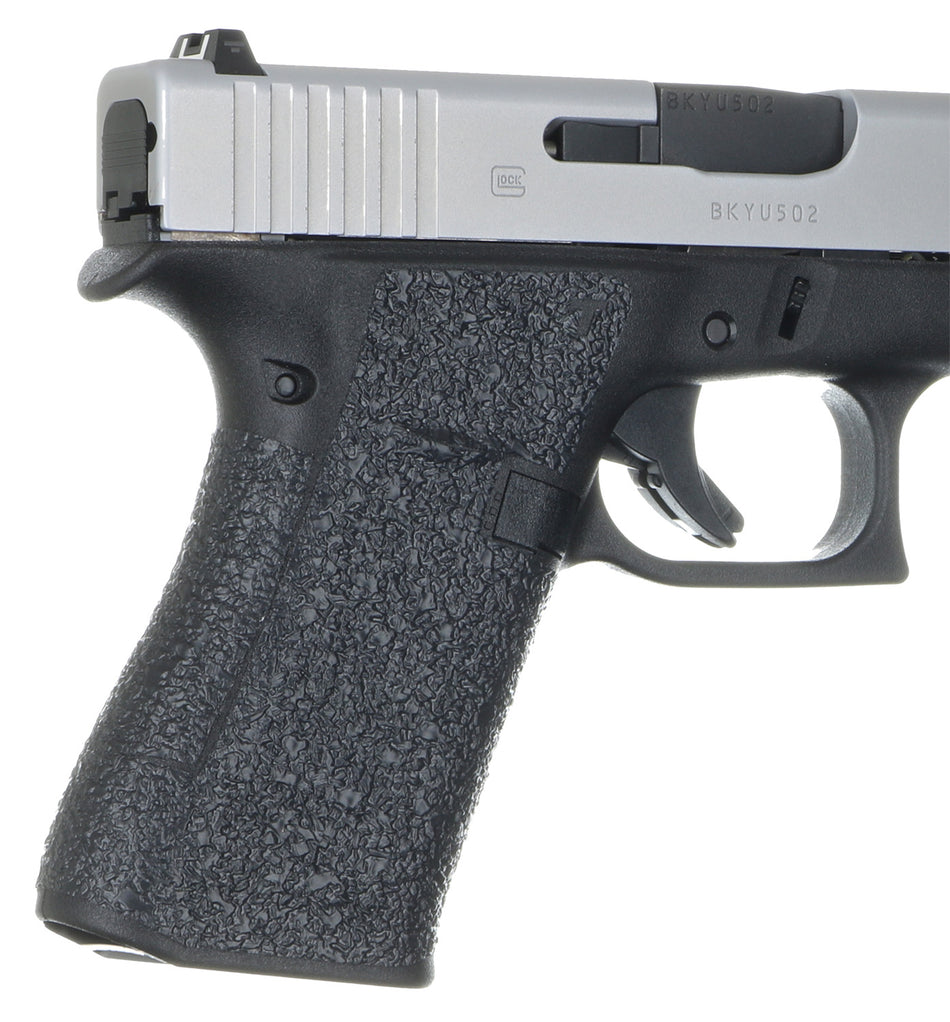 Talon Grips 385R Glock 43X/48 Textured Rubber Stick-On Grip, Black