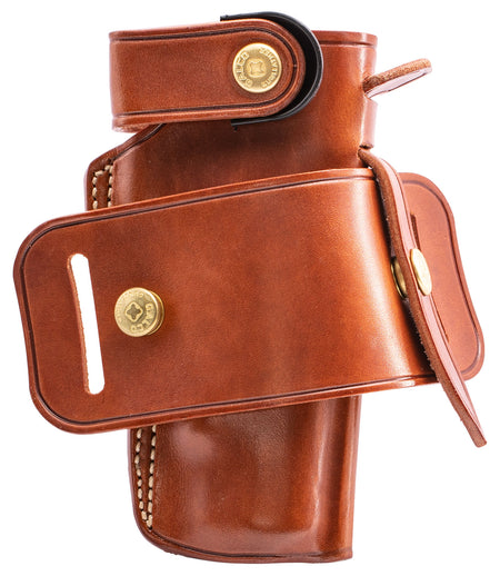 Galco IRO212 Ironhide Tan Leather OWB Ambidextrous Belt Holster Fits 5" 1911 Platform
