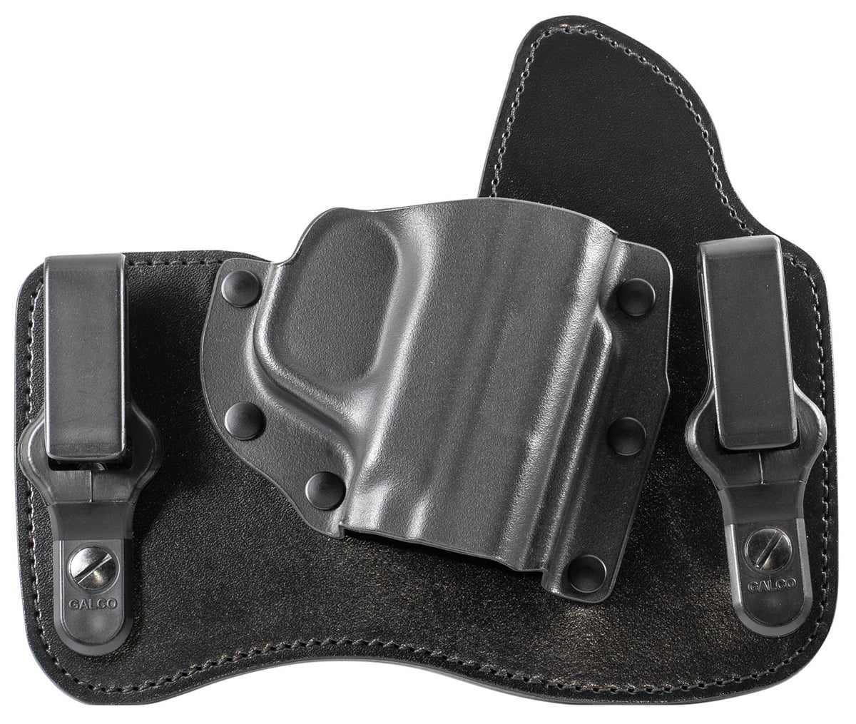 Galco KT826B KingTuk Deluxe Inside Waistband Black Kydex/Leather Holster Fits M&P Shield RH
