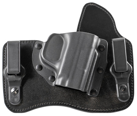 Galco KT826B KingTuk Deluxe Inside Waistband Black Kydex/Leather Holster Fits M&P Shield RH