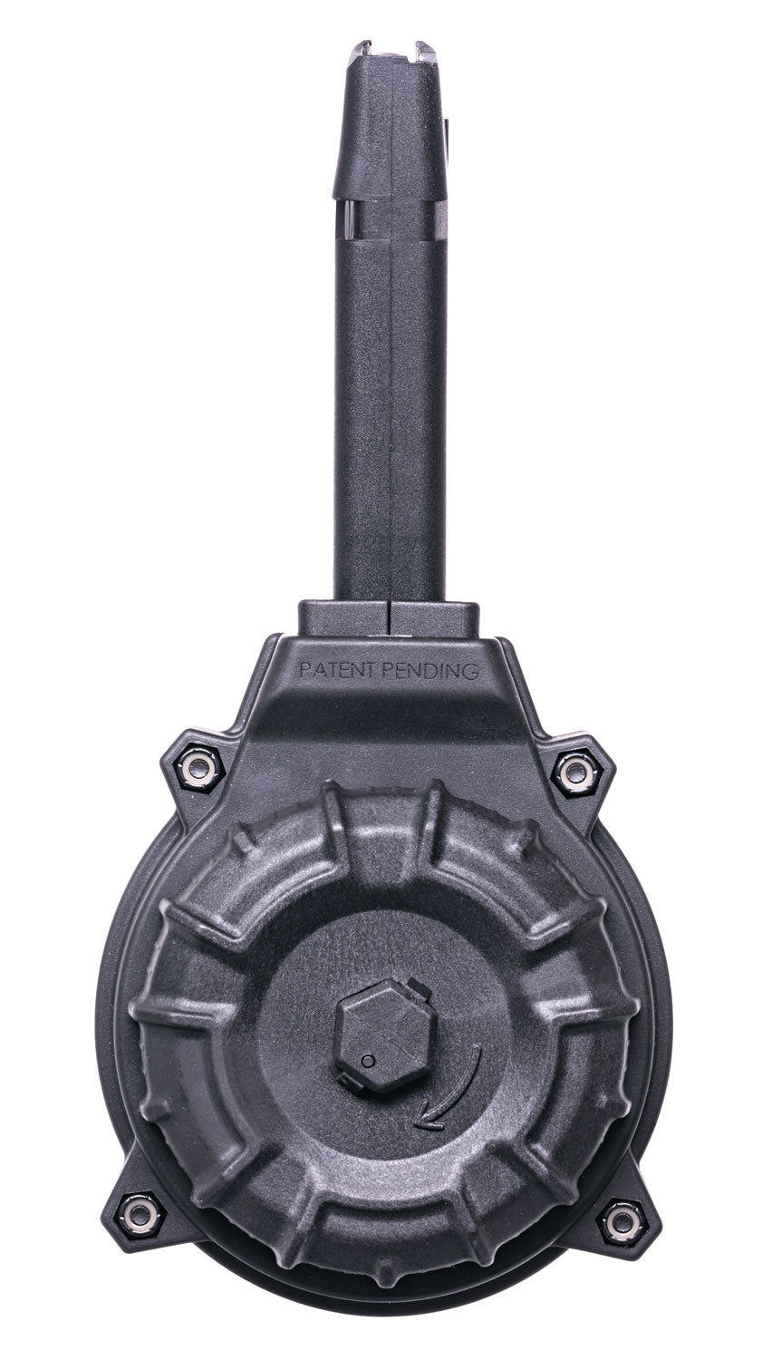 ProMag DRMA11 Standard 50rd 9mm Luger Drum Mag for Glock 17/19 Black Polymer