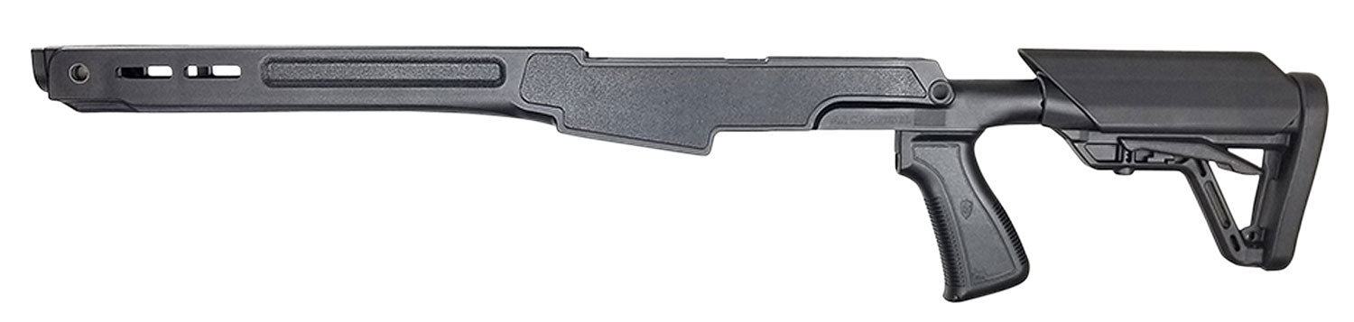Archangel AACQS M1A/M14 Pistol Grip Combat Stock 6-Position Collapsible Buttstock Black Synthetic