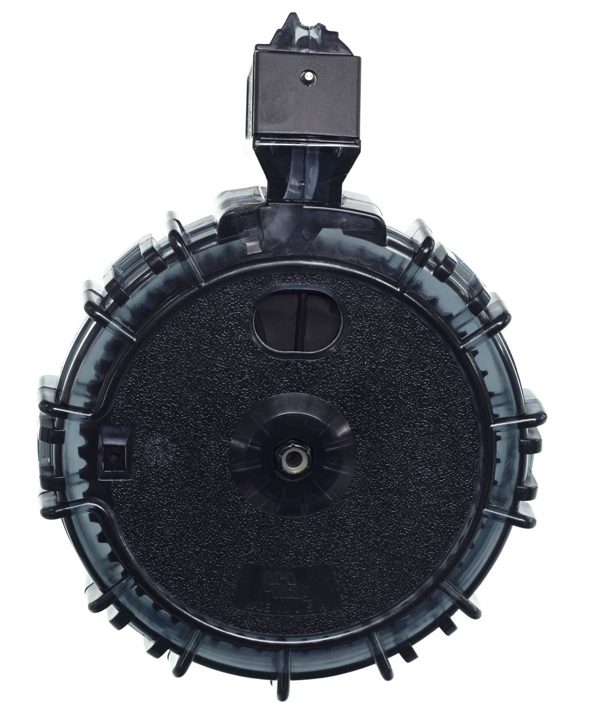 ProMag RUGA28 Standard 55rd .22 LR Drum Mag Fits Ruger 10/22 and Charger Smoke Poly