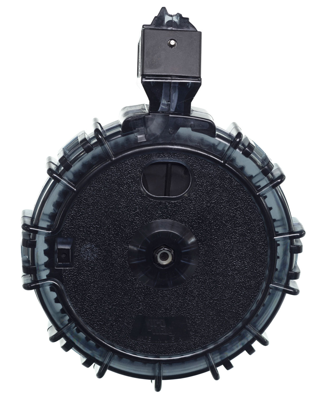 ProMag RUGA28 Standard 55rd .22 LR Drum Mag Fits Ruger 10/22 and Charger Smoke Poly