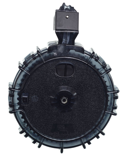 ProMag RUGA28 Standard 55rd .22 LR Drum Mag Fits Ruger 10/22 and Charger Smoke Poly