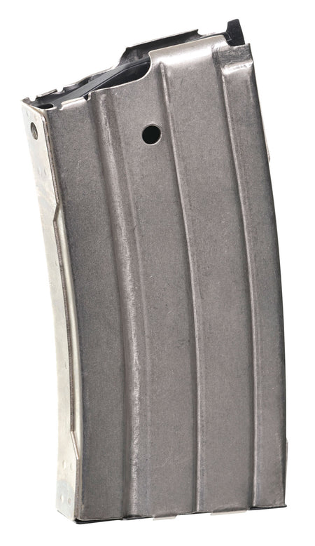 ProMag RUGA1N Standard 20rd 223 Rem/5.56 NATO Mag for Ruger Mini-14 Nickel Plated Steel