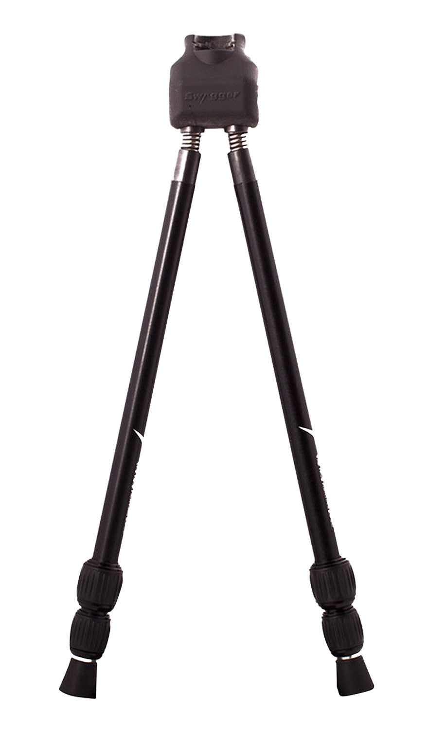 Swagger SWAGSTQD42 Stalker QD Bipod Stick, 14" to 42" Adjustment, Black, Flex Ready Technology