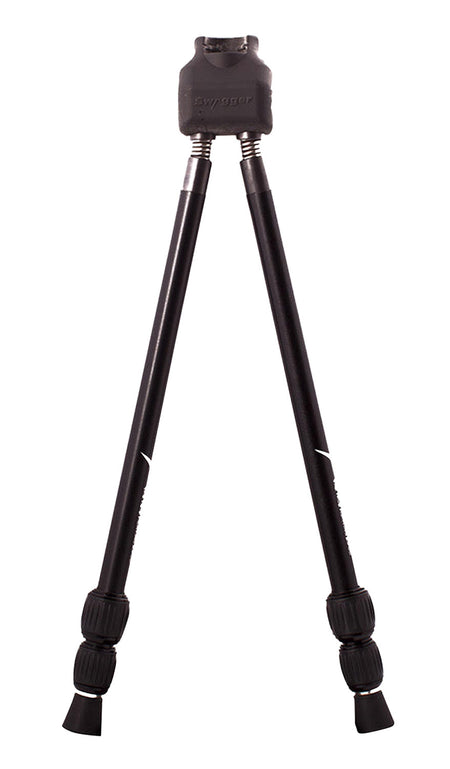 Swagger SWAGSTQD42 Stalker QD Bipod Stick, 14" to 42" Adjustment, Black, Flex Ready Technology