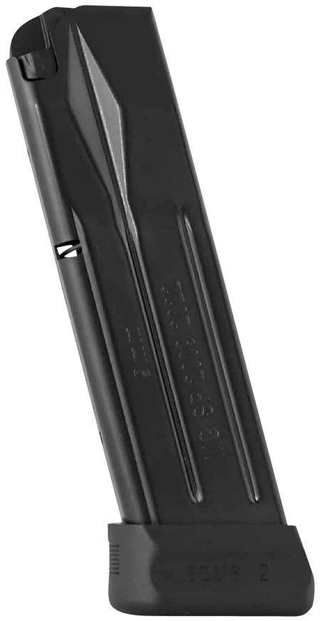 Mec-Gar 17-Round 9mm Luger Blued Carbon Steel Magazine Fits Sig Sauer P2022 and P2009