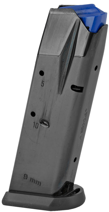 Mec-Gar 10-Round 9mm Luger Blued Magazine Fits CZ 75 Compact, P-01, and PCR