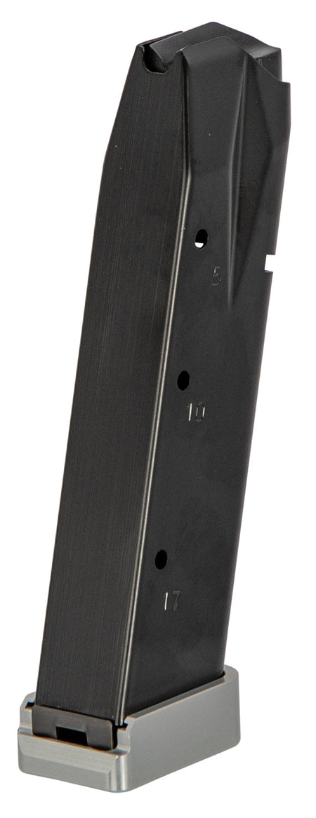 Mec-Gar 19-Round 9mm Luger Blued Extended Magazine Fits Sig Sauer P226 X5 Competition