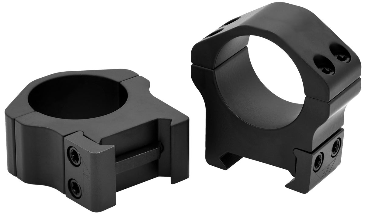 Warne 501M 1" Medium Maxima Horizontal Scope Rings Matte Black 0 MOA