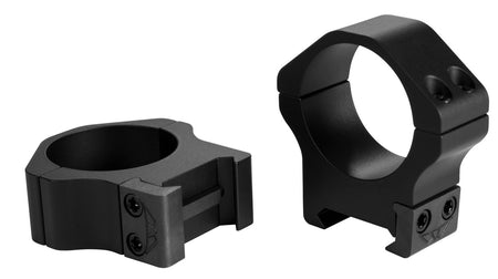 Warne 514M 30mm Medium Maxima Horizontal Scope Rings Matte Black 0 MOA