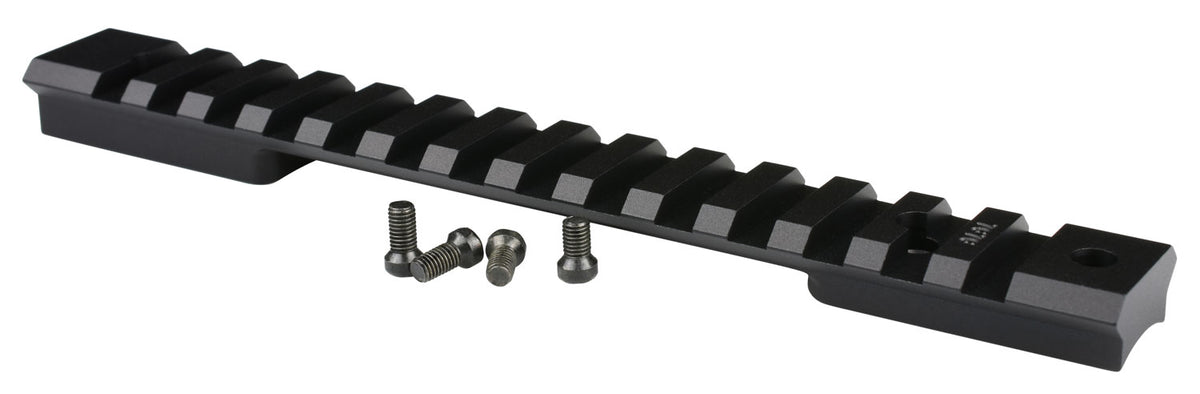 Warne Mountain Tech Tactical Rail 7672M Black Anodized Bergara Premier/Rem 700 Long Action 0 MOA