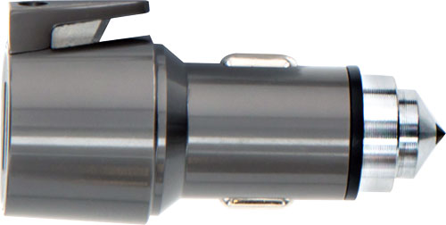 S&W 2.5" Aluminum Vehicle Escape Tool with Built-In USB Charging Ports