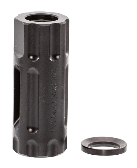Wilson Combat TRQCOMP1/2X28 AR-15 Muzzle Brake/Compensator 5.56 NATO Melonite Steel 2.20" OAL