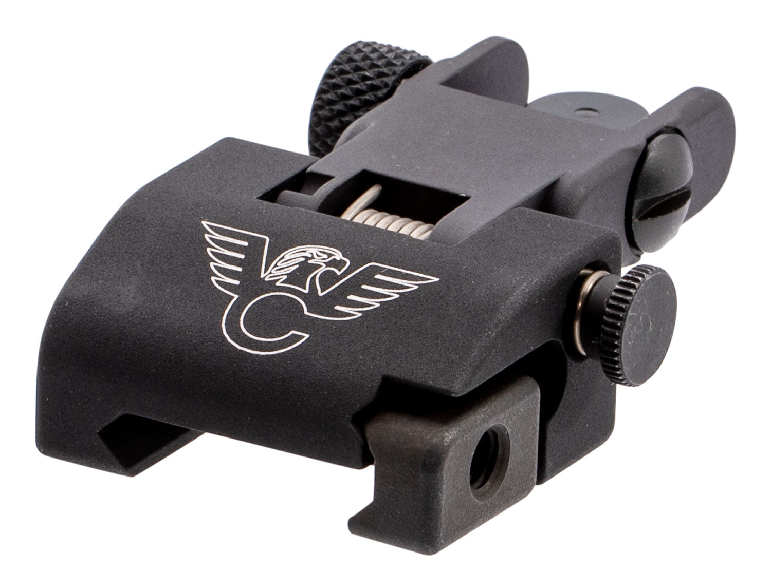 Wilson Combat QDS TRQDSR Flip-Up A2 Dual Aperture Rear Sight AR-15 Black
