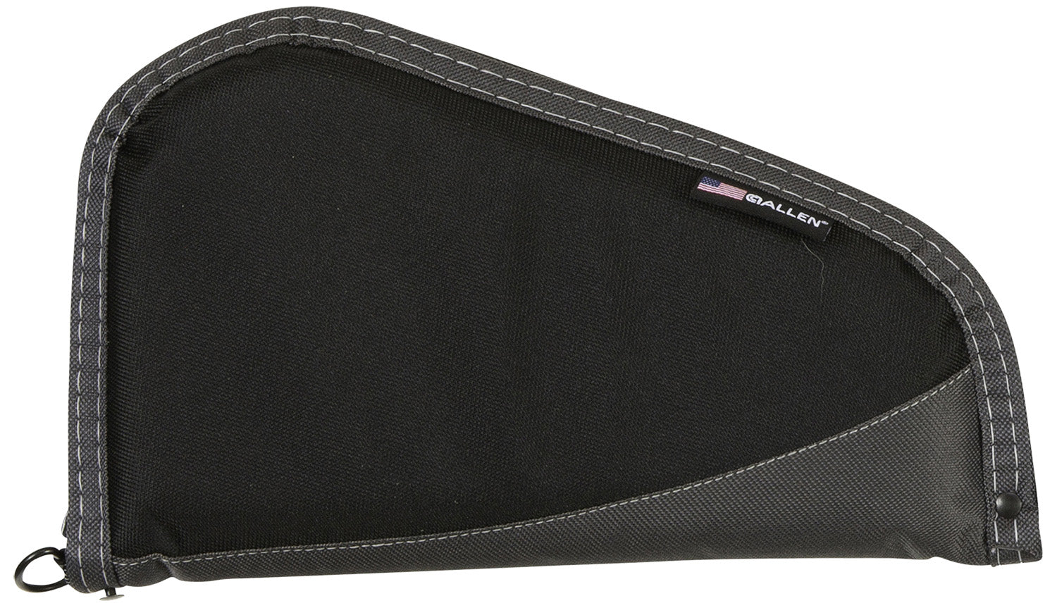 Allen 44411 11" Black/Gray Soft-Sided Handgun Case with Foam Padding and Easy-Clean Interior