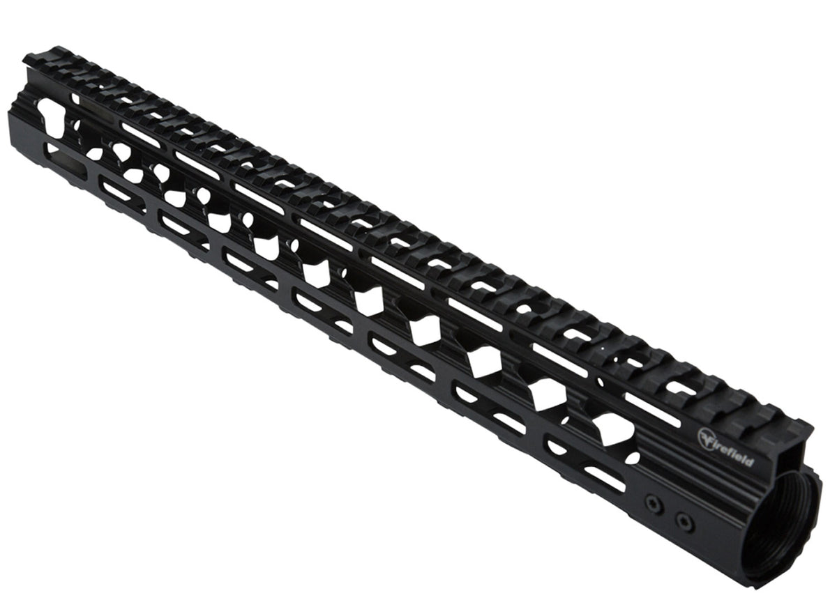 Firefield FF34067 15" M-LOK Rail Handguard Black Anodized Aluminum AR-15 Platform