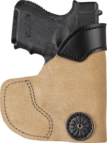DeSantis Pocket Tuk Holster RH IWB/Pocket Suede Leather Fits Ruger LCP