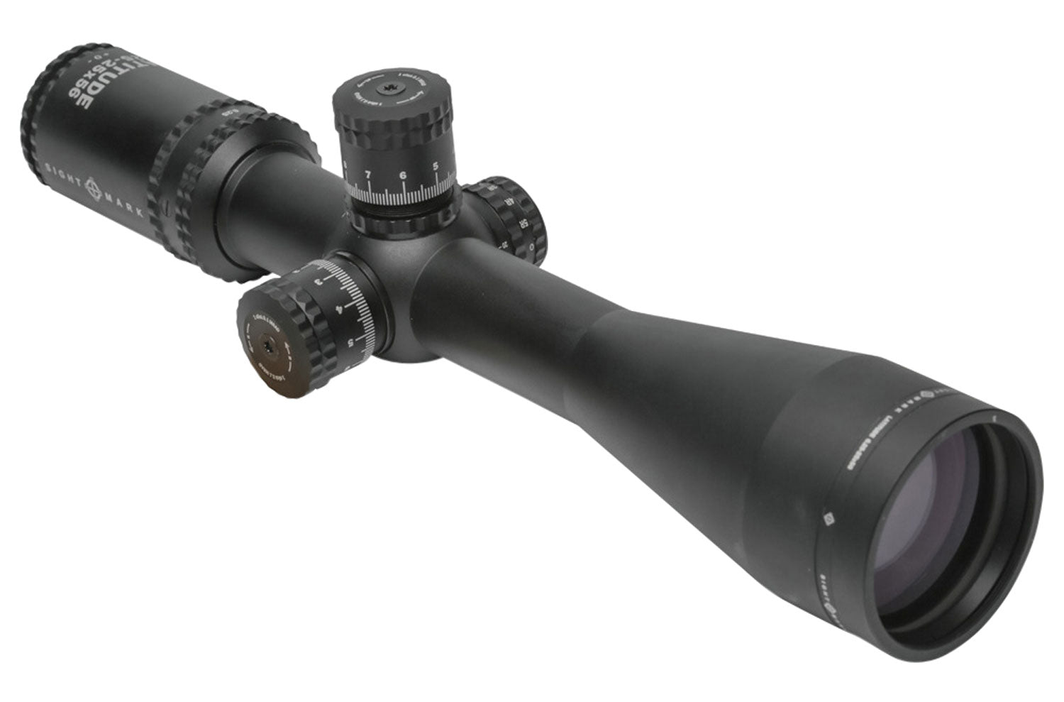 Sightmark Latitude 6.25-25x56mm 34mm Hardcoat Anodized Black Illuminated F-Class Reticle Scope
