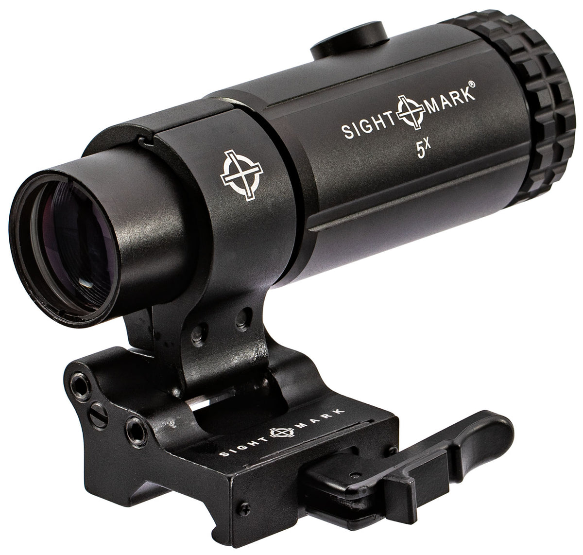 Sightmark SM19064 T-5 5X Tactical Magnifier Flip to Side Mount Matte Black