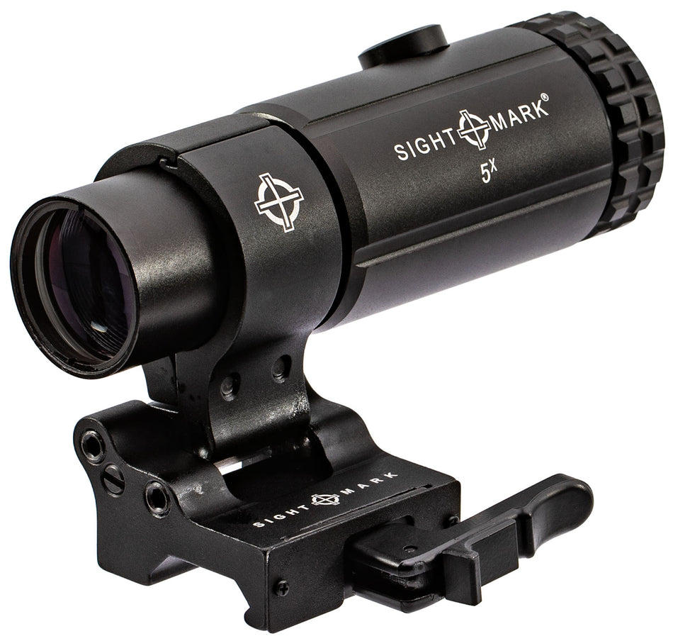 Sightmark SM19064 T-5 5X Tactical Magnifier Flip to Side Mount Matte Black