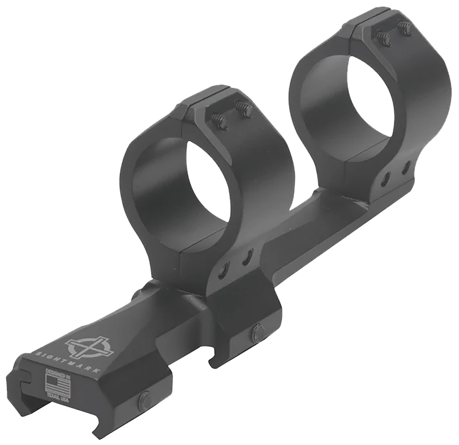 Sightmark SM34019 Tactical 30mm Cantilever Scope Ring Mount Combo Fixed Matte Black Aluminum