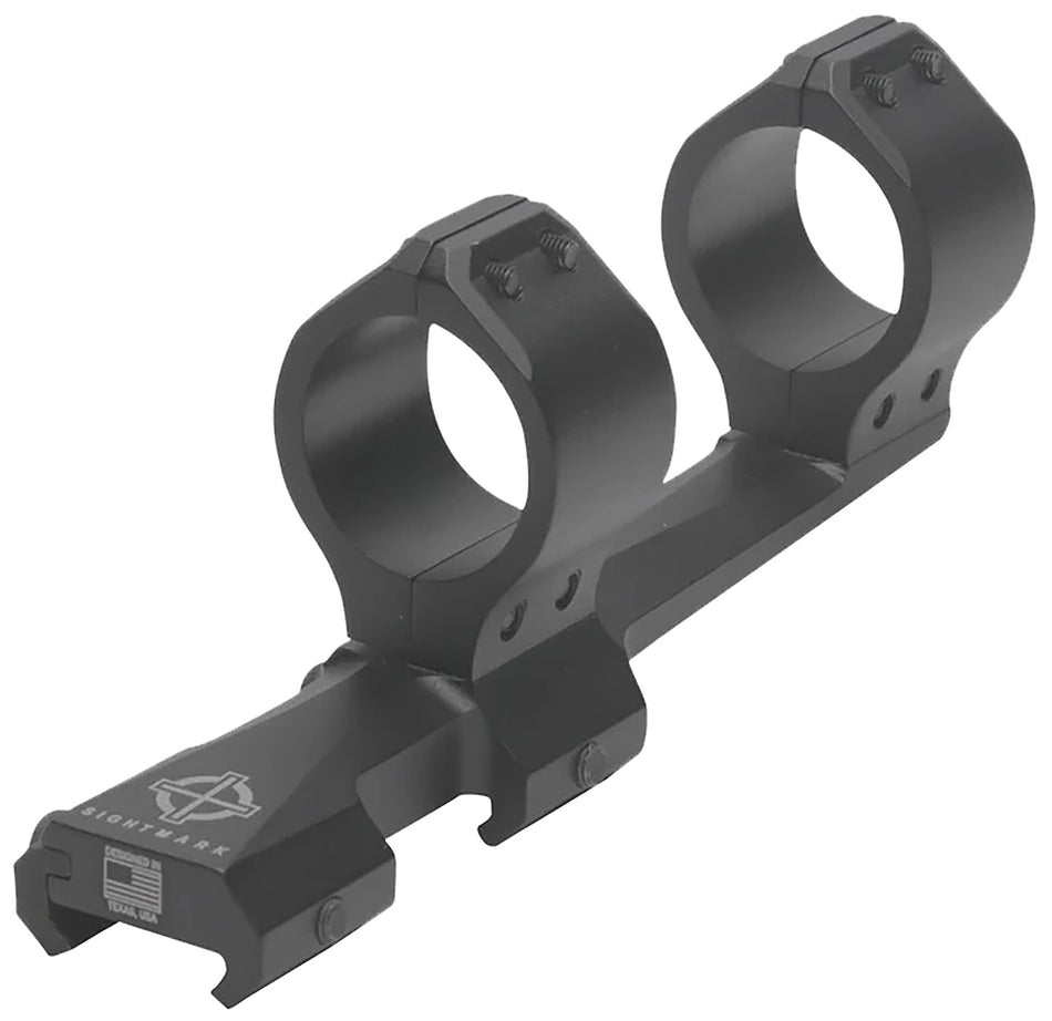 Sightmark SM34019 Tactical 30mm Cantilever Scope Ring Mount Combo Fixed Matte Black Aluminum
