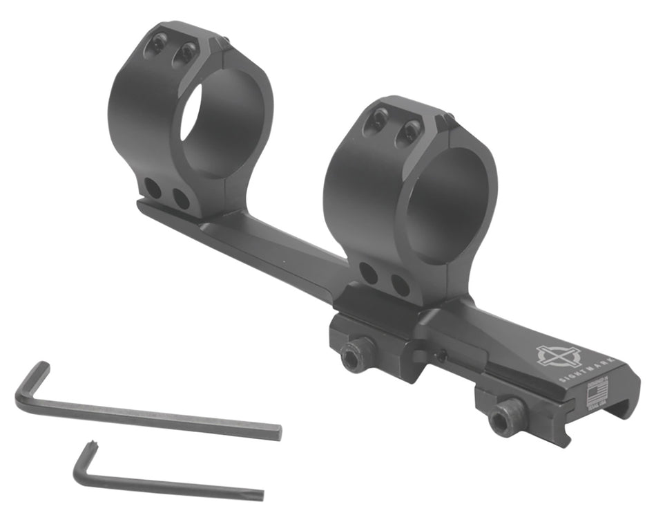 Sightmark SM34020 Tactical Cantilever 30mm Scope Mount Ring Combo QD Picatinny Rail 20 MOA Matte Black