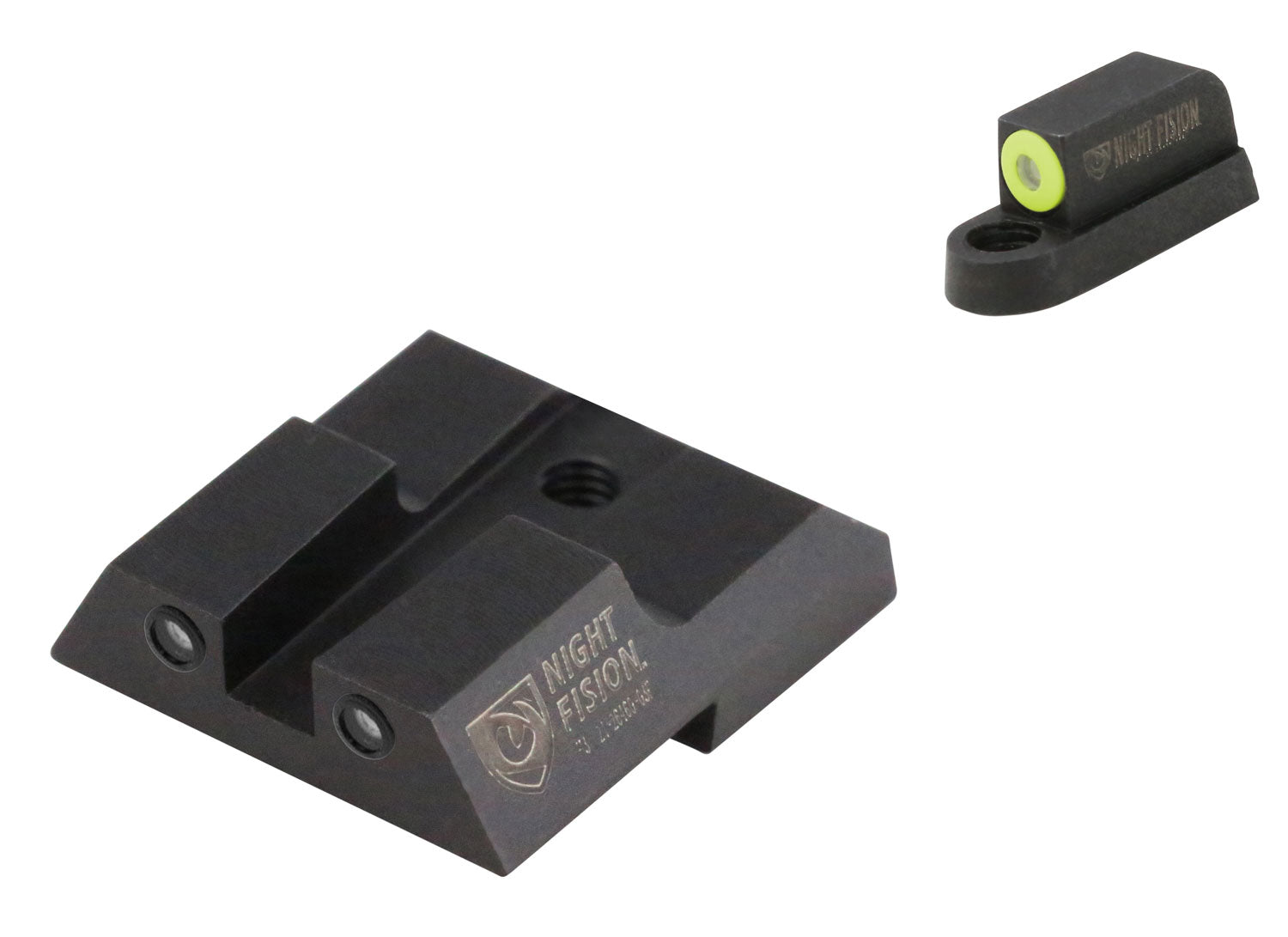 Night Fision CZU076003YGZG CZ P-07/P-09 Night Sights Green/Yellow Front & Green/Black Rear