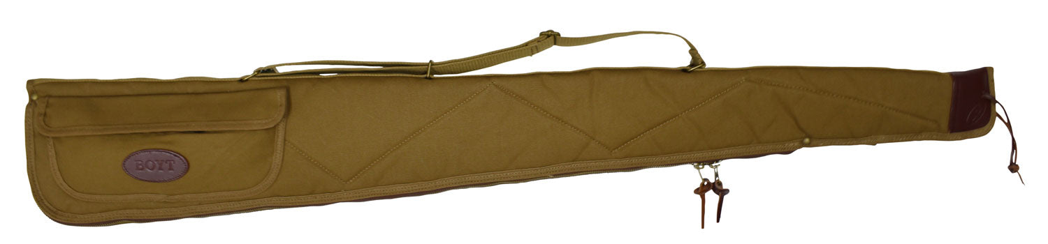 Boyt Harness OGC97PXL6 52" Alaskan Shotgun Canvas Case Khaki with Accessory Pocket